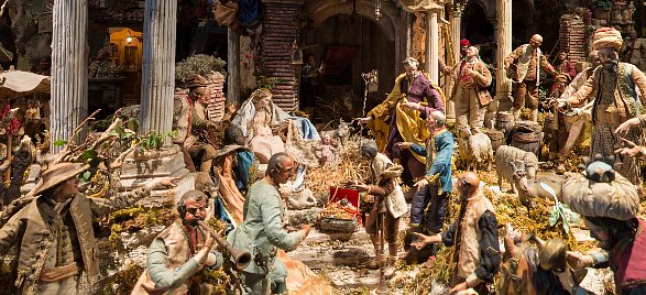 visita virtuale del presepe